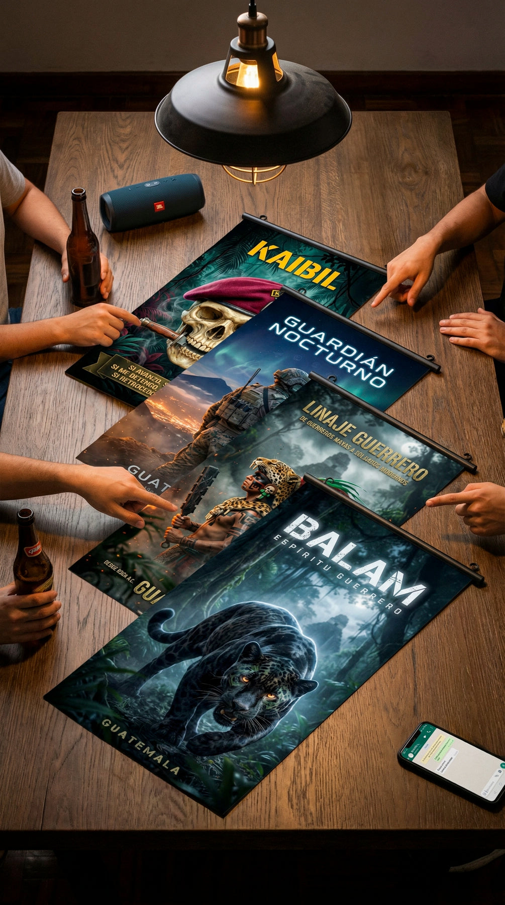 Pósters Guerrera – Mientras duermes, vigilan los de siempre