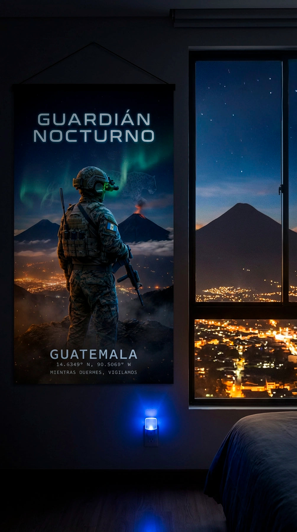 Pósters Guerrera – Mientras duermes, vigilan los de siempre