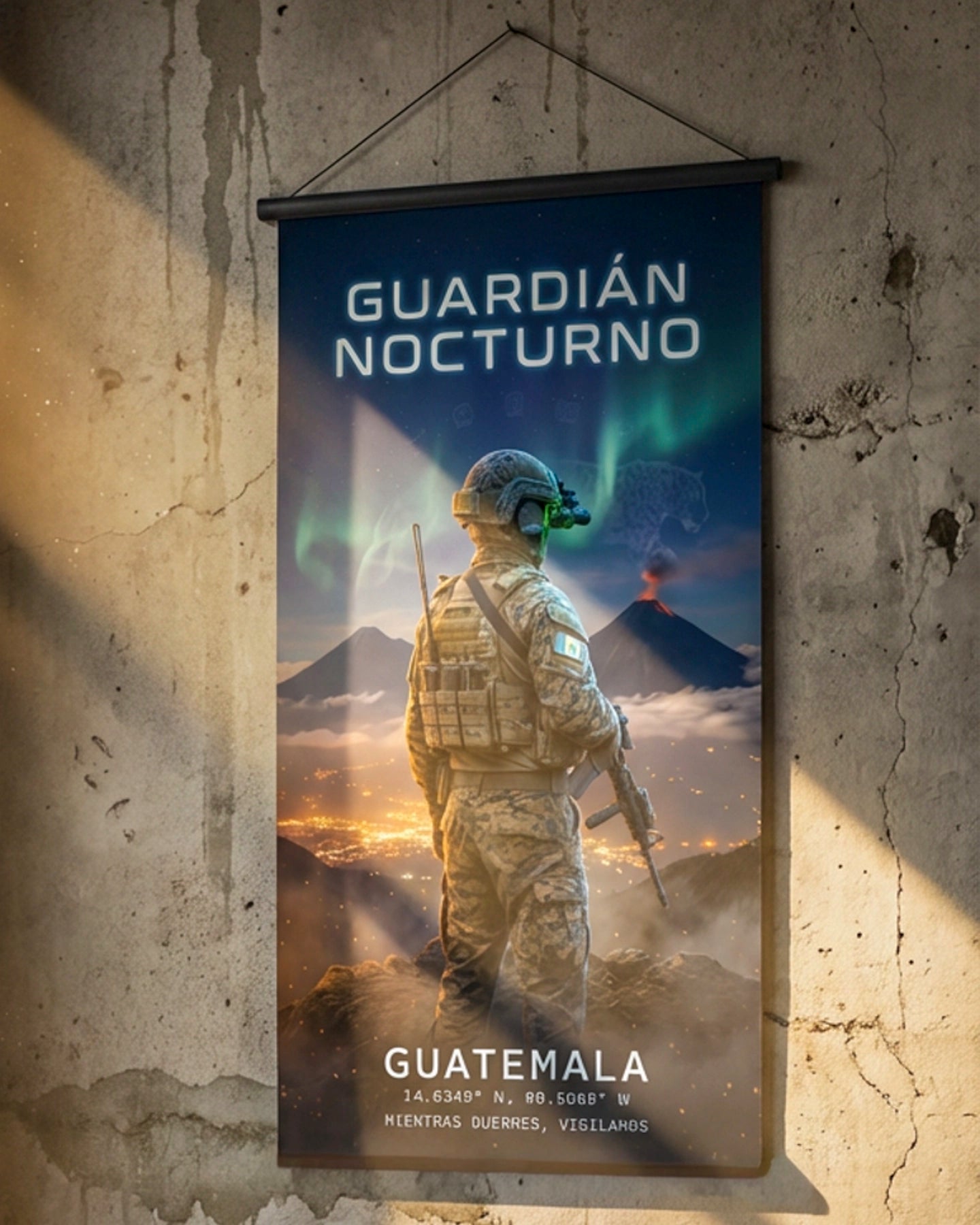 Pósters Guerrera – Mientras duermes, vigilan los de siempre