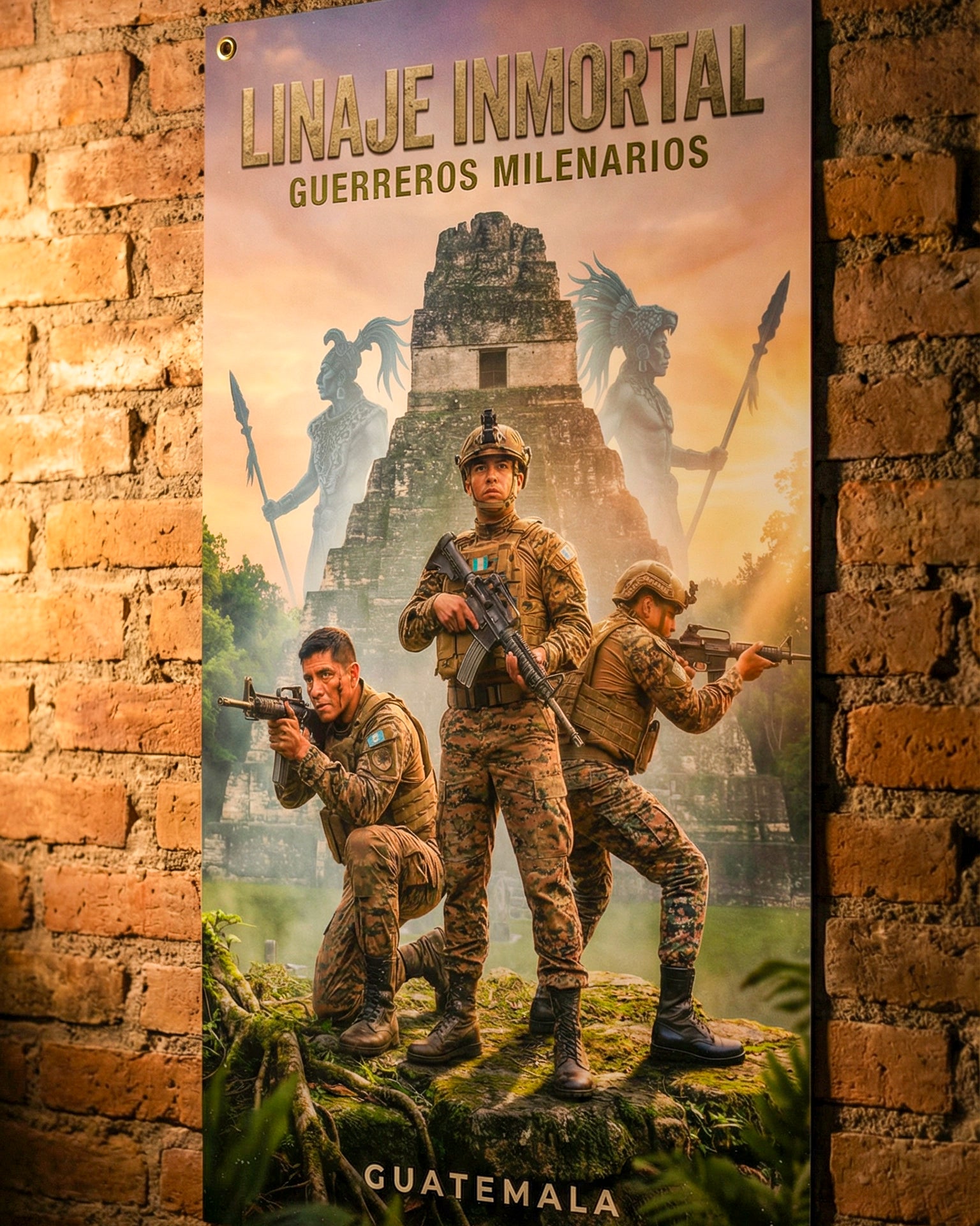 Pósters Tácticos – Colección Honor y Fuego