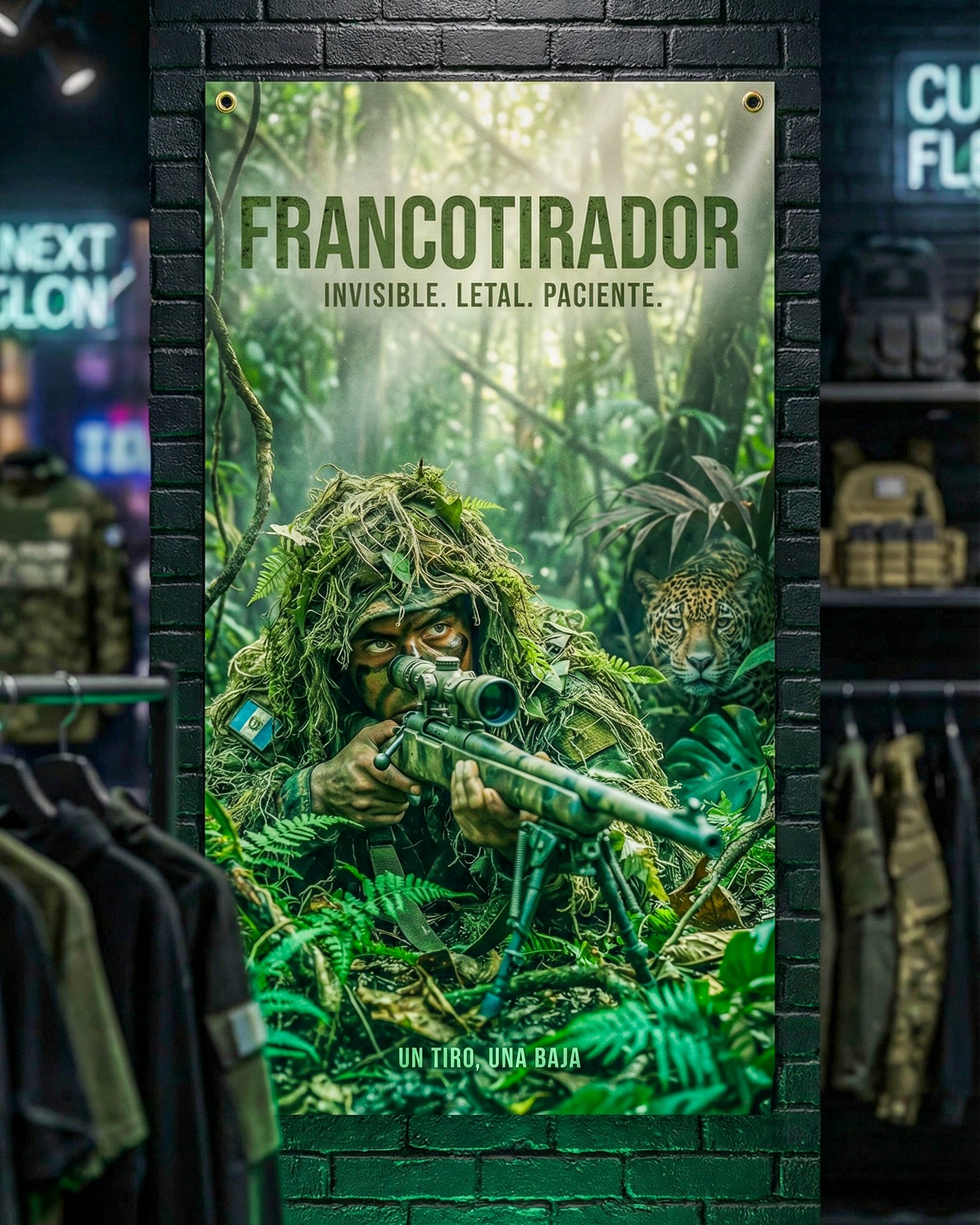 Pósters Tácticos – Colección Honor y Fuego