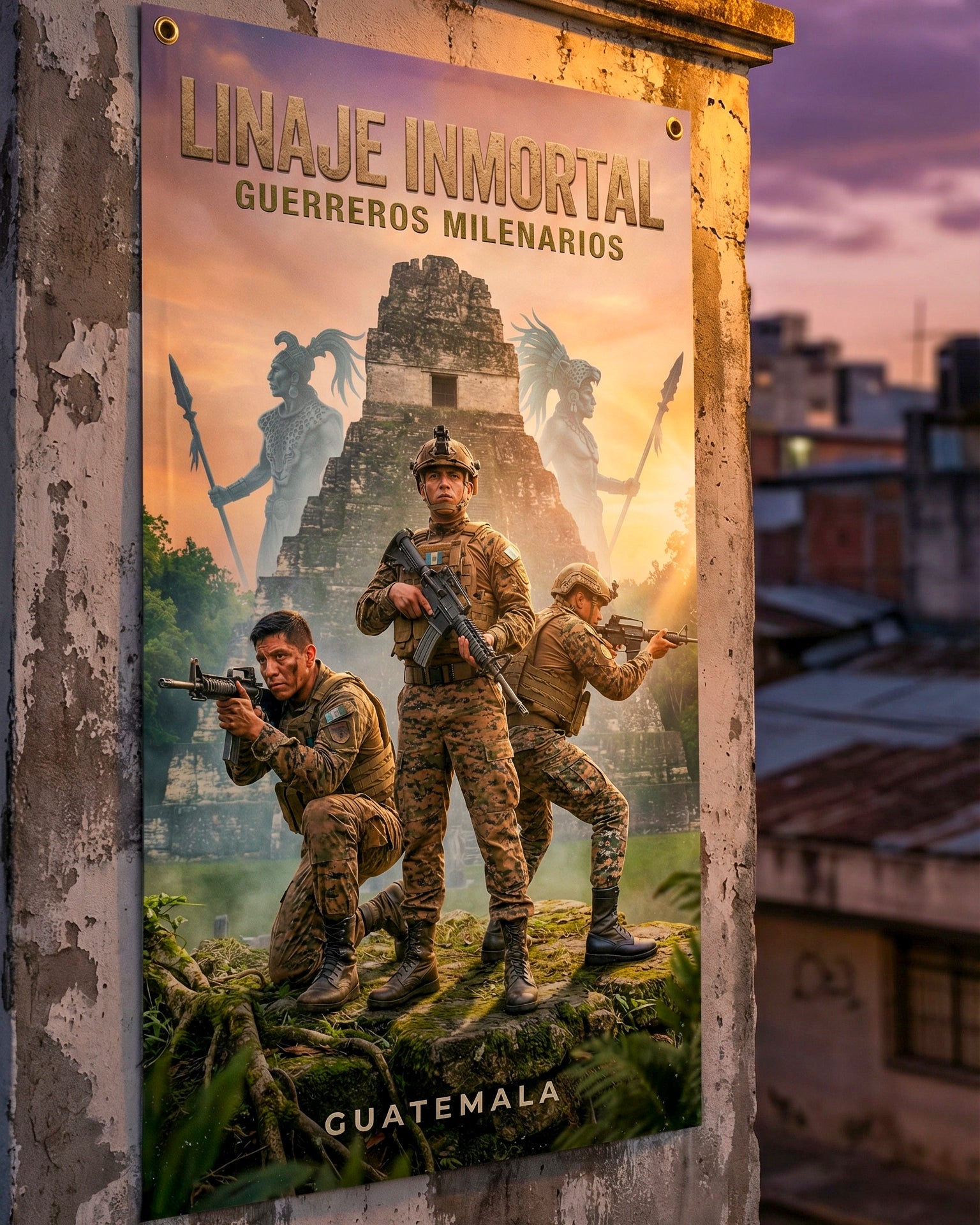 Pósters Tácticos – Colección Honor y Fuego