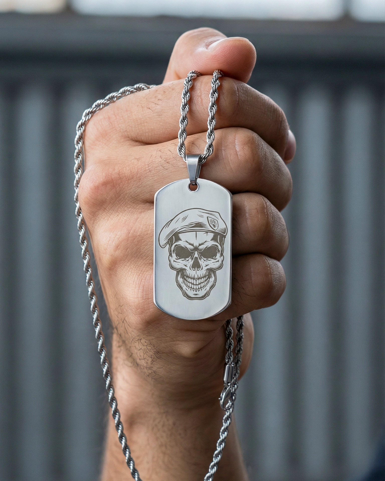 Collar Táctico Skull – Edición Personalizada