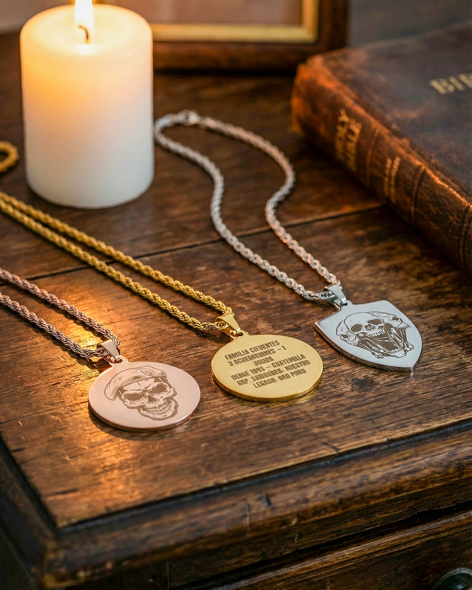 Collar Táctico Skull – Edición Personalizada