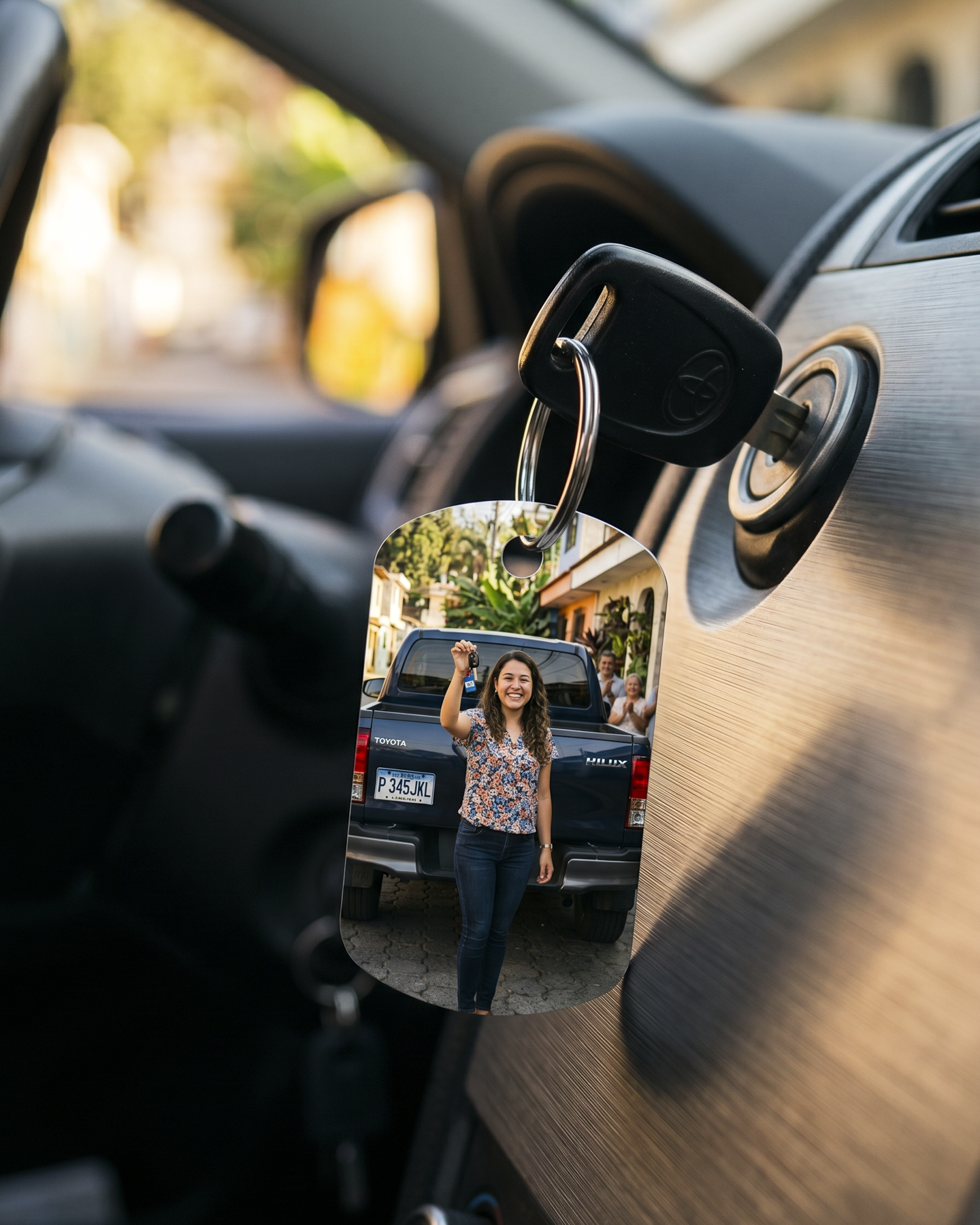 Llavero Personalizado – Foto y Mensaje