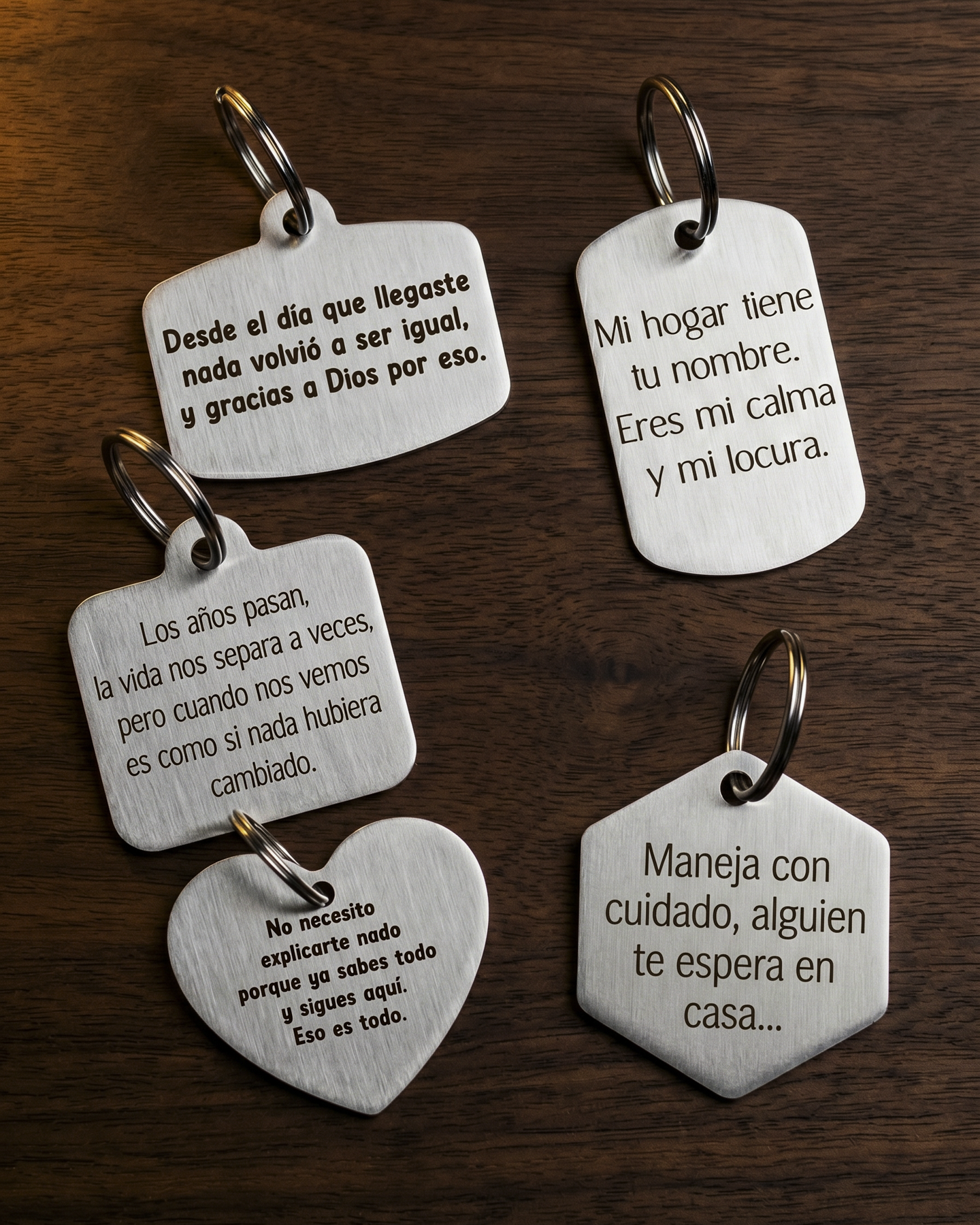 Llavero Personalizado – Foto y Mensaje