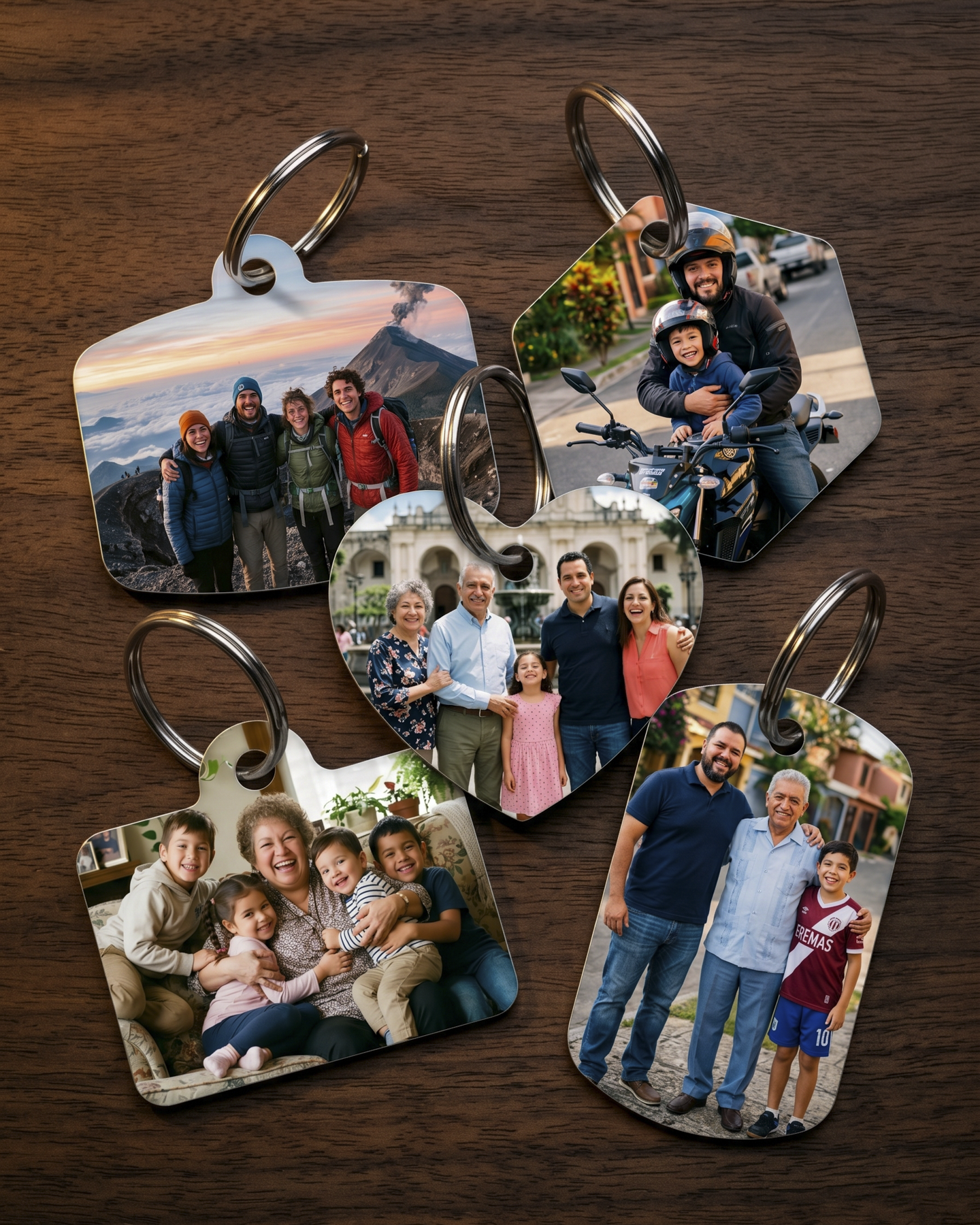 Llavero Personalizado – Foto y Mensaje